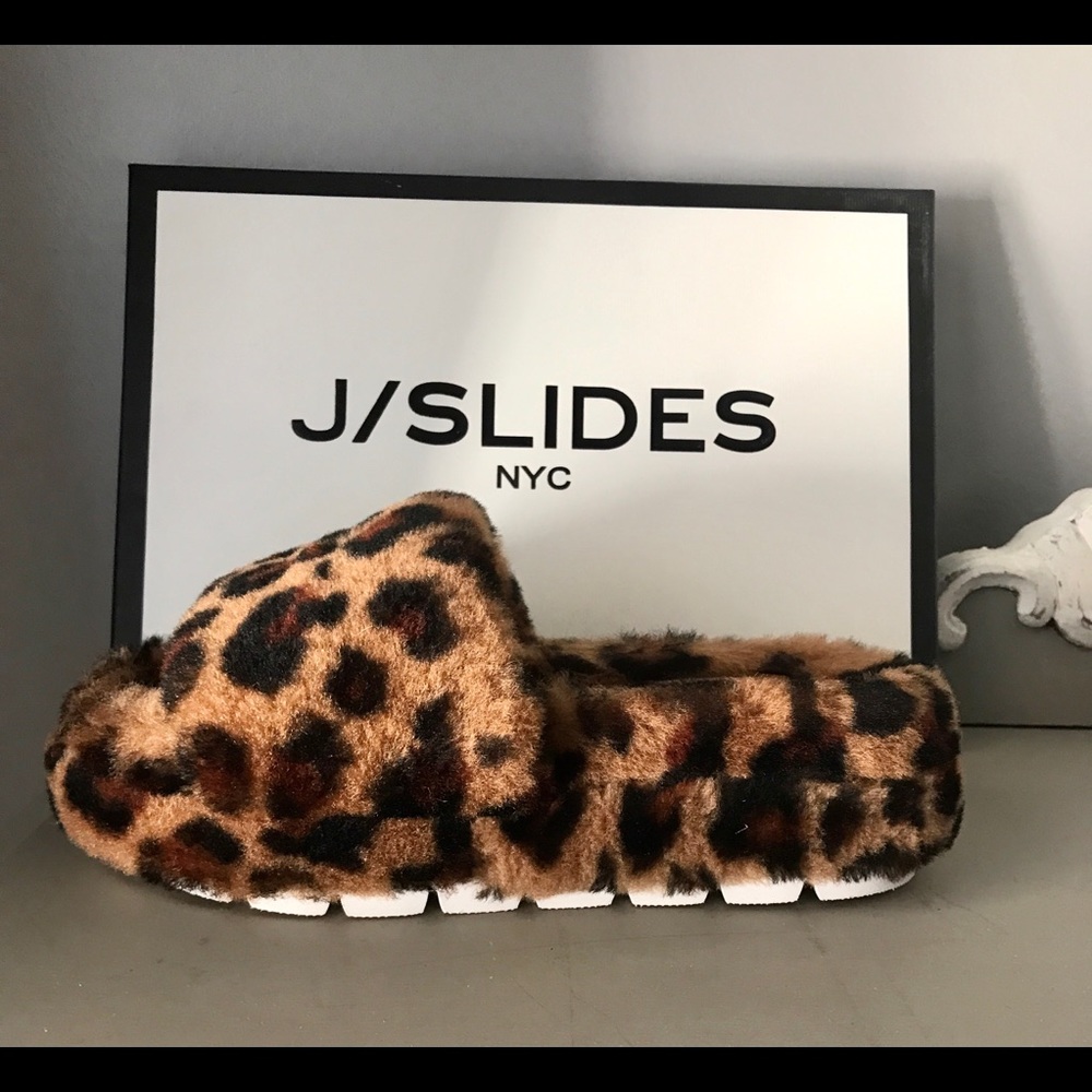💝NWT GENUINE WOOL SHEARLING SANDALS SLIPPERS SLIDES J SLIDES💝 - Picture 2 of 12